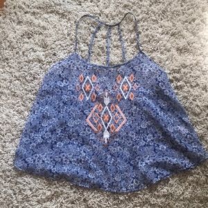 Cute flowy tank top